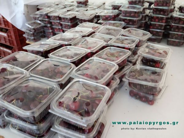 Cherry feast in Palaiopyrgos