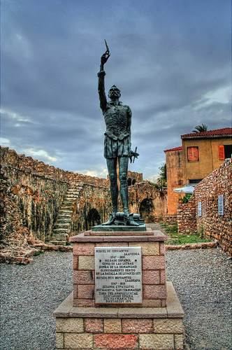 The Statue of Cervantes